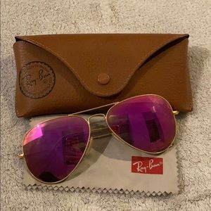 Pink Ray Bans